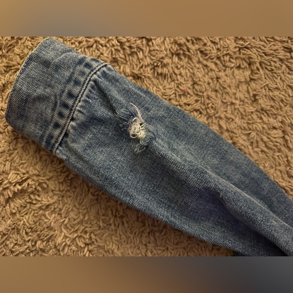Distressed Denim Jacket - Picture 2 of 8